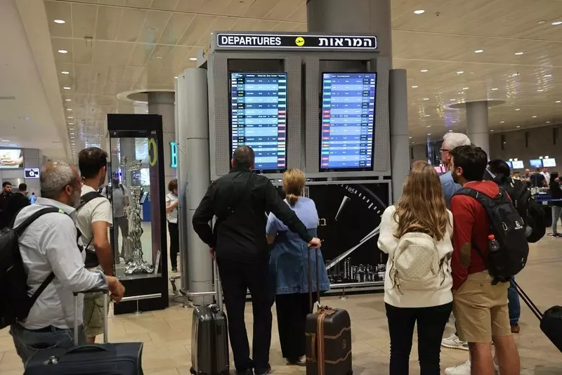 Airlines cancelled dozens of flights to Tel Aviv
