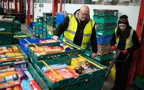 Record number of food parcels will be distributed this winter in UK