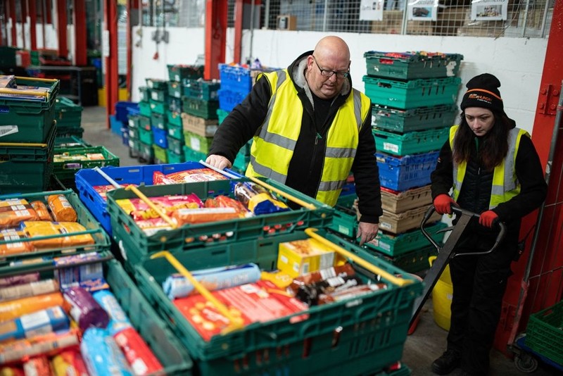 Record number of food parcels will be distributed this winter in UK