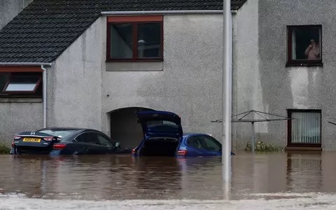 Streets across London have been flooded after Storm Babet struck the city