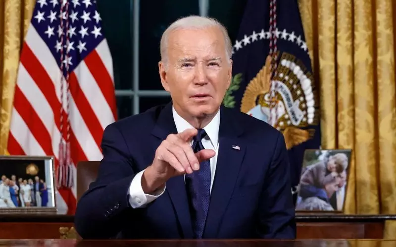 Biden in his address to the nation: Putin has already threatened Poland 