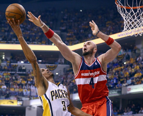 Good game Gortat, 17 points for Wizards victory
