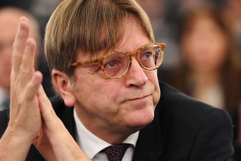EU's Verhofstadt sees Trump as one of a trio of threats to bloc
