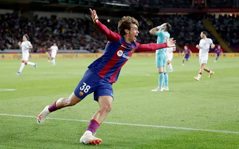 Guiu's 17-year-old debutant gave victory to Barcelona