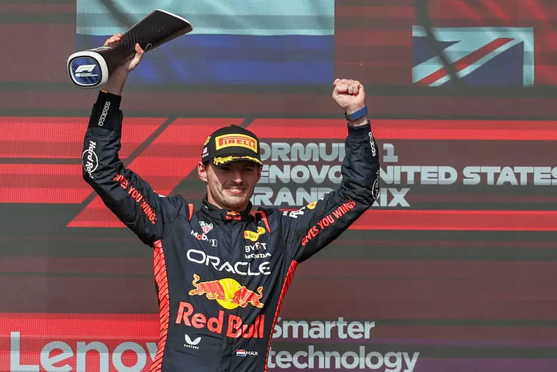 Formula 1 world champion Verstappen won in Austin