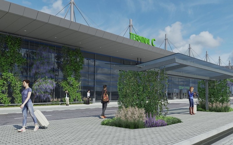 Flower meadows and rain gardens will be created at the airport in Katowice