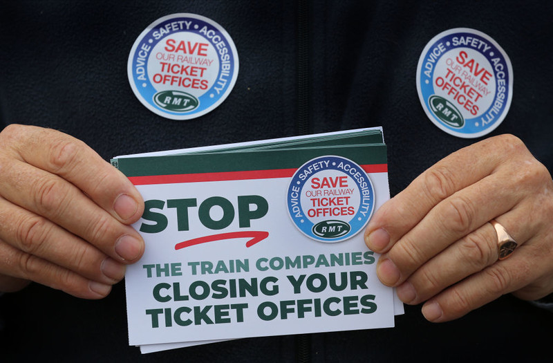 Rail ticket office closures in England scrapped in government U-turn
