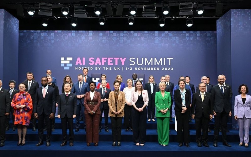 The first global summit on AI security began in the UK