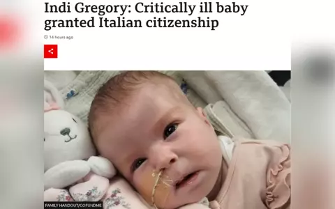 Italian government granted citizenship to seriously ill British child to receive treatment in Rome