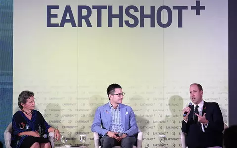 Prince William presented the awards to the Earthshot Prize winners