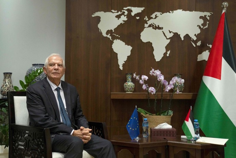 EU diplomatic chief: The creation of a Palestinian state is a security guarantee for Israel