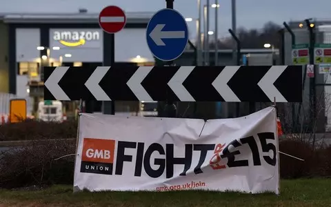 Black Friday: Amazon staff in Coventry strike