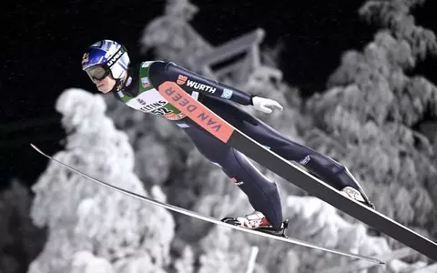 German Wellinger won qualification for inaugural World Cup ski jumping competition