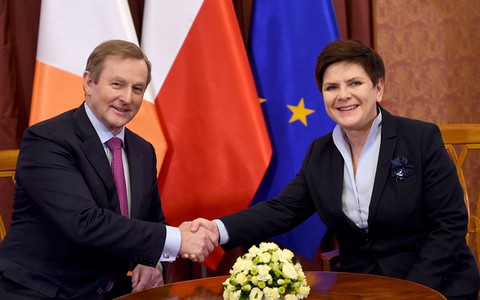 Brexit to fore as Kenny meets Polish prime minister