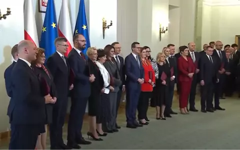 President Andrzej Duda swore in Mateusz Morawiecki as prime minister and appointed government