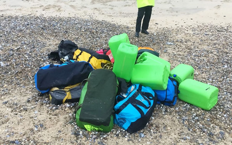 Cocaine worth £50,000,000 has washed up on beaches of Norfolk