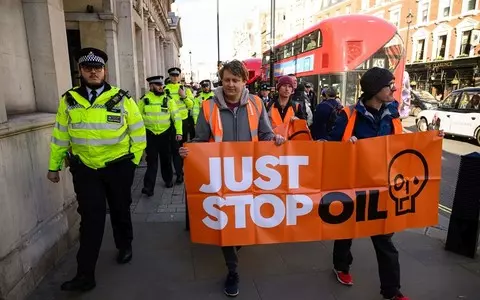 16 Just Stop Oil activists arrested after protest outside Prime Minister Sunak's home