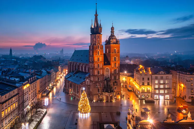 Krakow the UK's favourite destination for a weekend trip in Europe