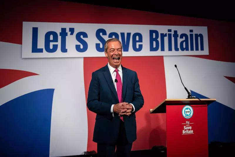 UK: Tory Party loses voters to Nigel Farage's party
