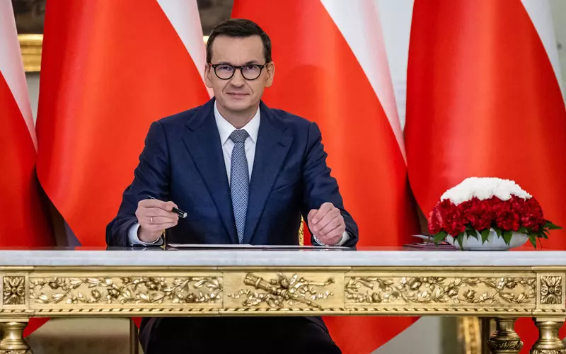 When is the vote on the vote of confidence in Mateusz Morawiecki's government?