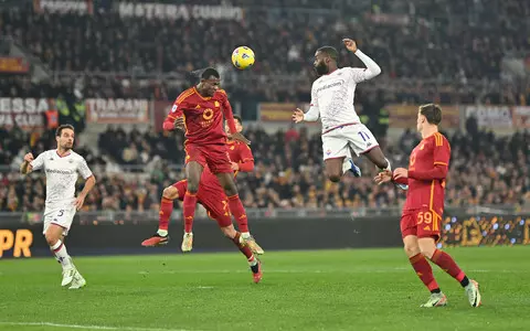 Roma to draw with Fiorentina, Zalewski and Lukaku ejected from pitch