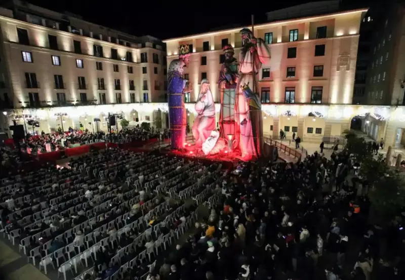 W Alicante wystawiono największą na świecie szopkę bożonarodzeniową