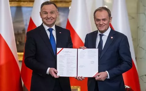 President Andrzej Duda appointed Donald Tusk as prime minister, as well as his government ministers
