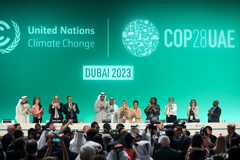 COP28 ends with call to 'transition away' from fossil fuels