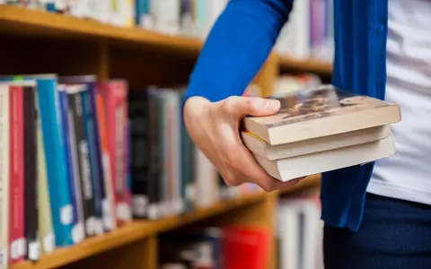 Bed bugs in books close London library