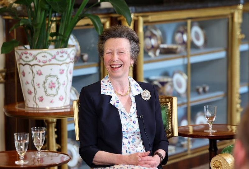 Princess Anne is again the most hard-working of the entire British royal family