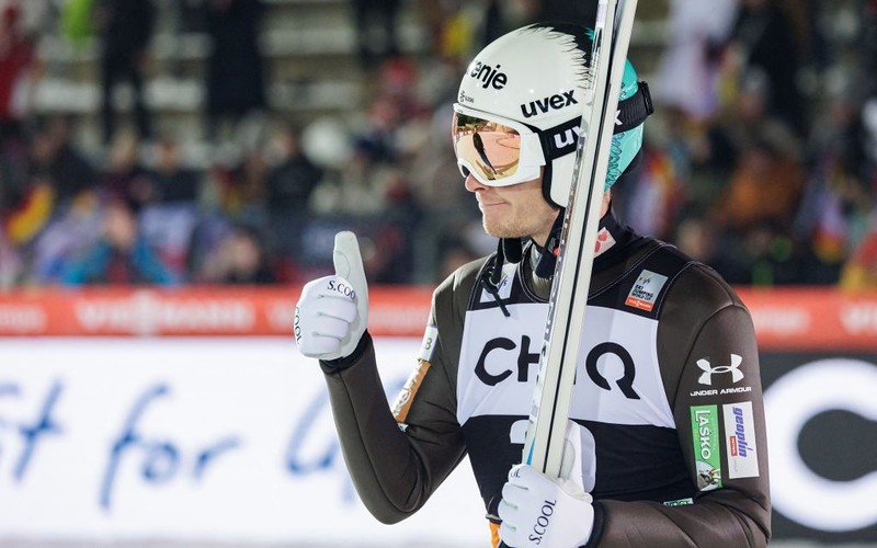Lanisek won the qualification in Engelberg, four Poles in the competition