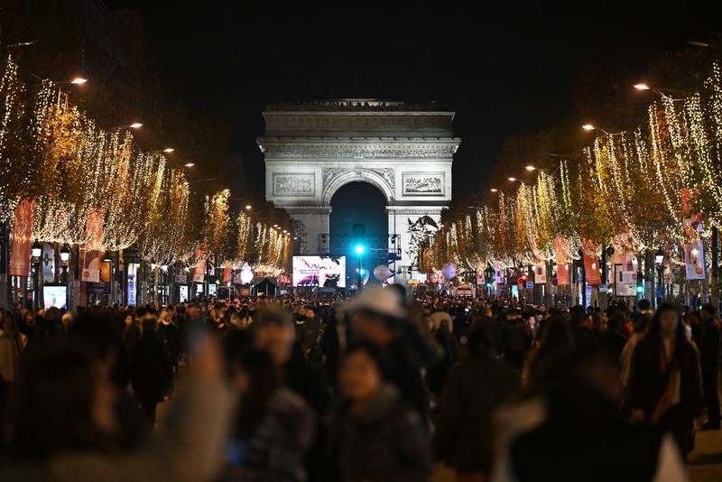 Christmas illuminations on Champs-Élysées in Paris criticised for Coca-Cola among sponsors