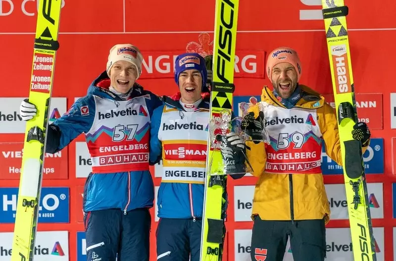 World Cup in ski jumping: 14th place for Kubacki in Engelberg, victory for Kraft
