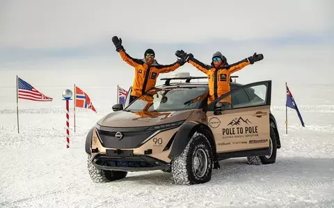 Scottish couple drive electric car from Arctic to Antarctica