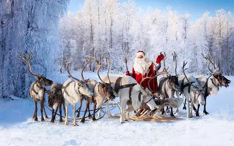 USA: The veterinary inspectorate has issued Santa's reindeer with a health certificate