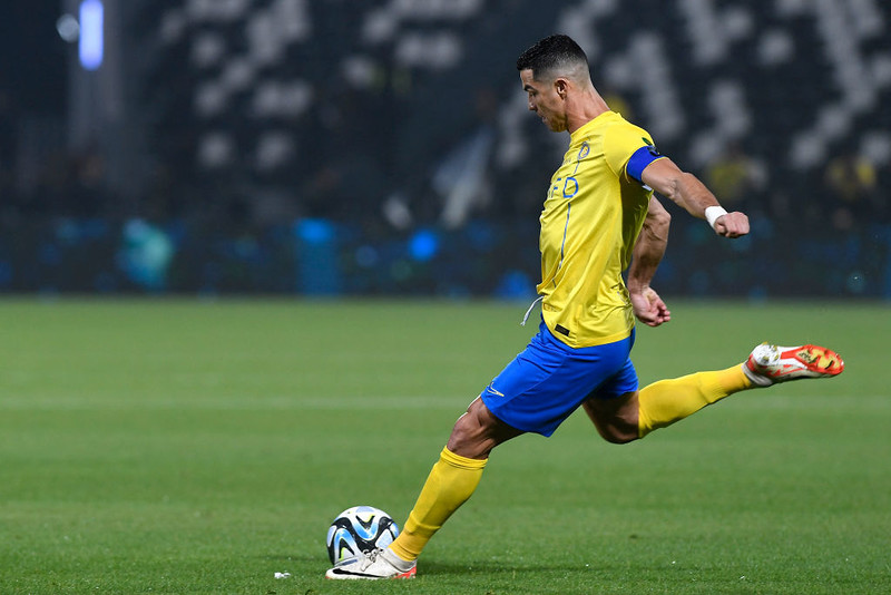 Ronaldo scores a goal and overtakes Haaland in the number of goals in 2023