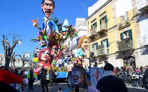 The longest carnival in the country begins in Putignano, Puglia