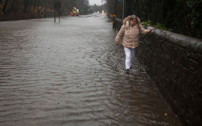 Storm Gerrit batters Britain as Met Office warns of floods, power cuts and disruption to travel
