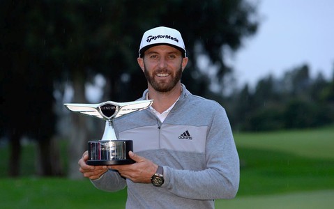 Dustin Johnson's world number one bid continues strongly
