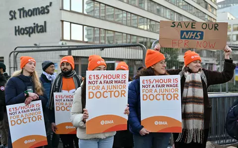 Junior doctors' strike continues, longest in NHS history