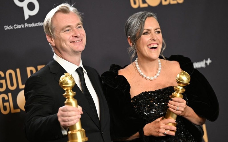 "Oppenheimer" and "Succession" biggest winners of Golden Globes
