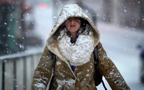 UK weather: Snow hits south-east England as flooding persists