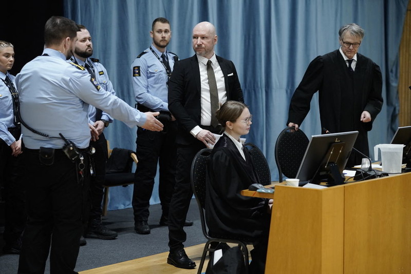 Norway: Mass murderer Breivik sues the state for his isolation in prison