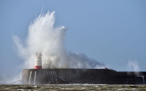 Storm Doris: Woman killed as UK hit by winds reaching 94mph