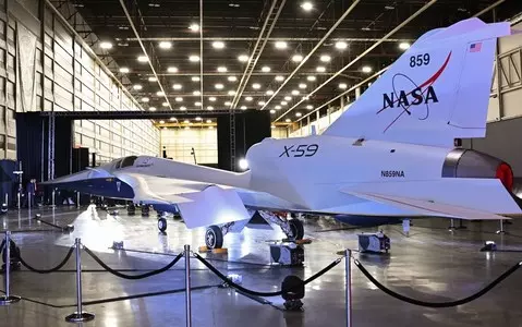 Nasa unveils quiet supersonic aircraft in effort to revive commercial flights