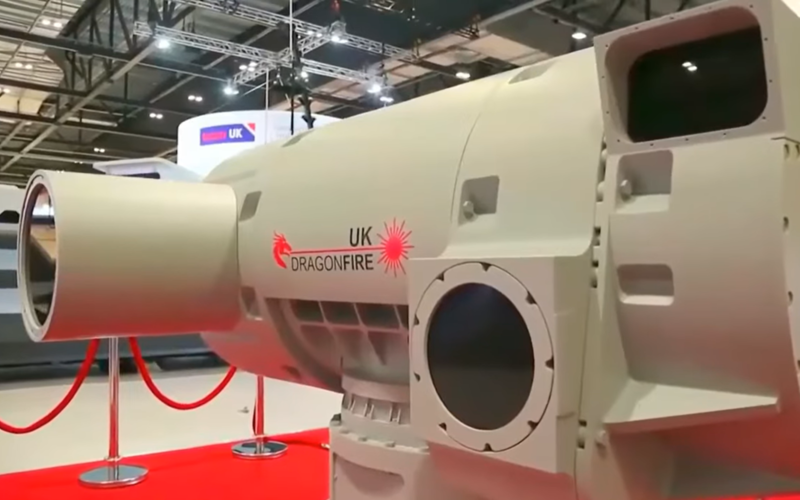 British armed forces conducted first test of a high-power laser weapon