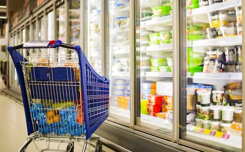 Prices have gone up. Fewer people in grocery shops in Poland