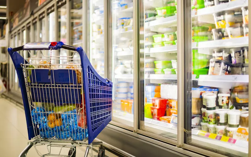 Prices have gone up. Fewer people in grocery shops in Poland