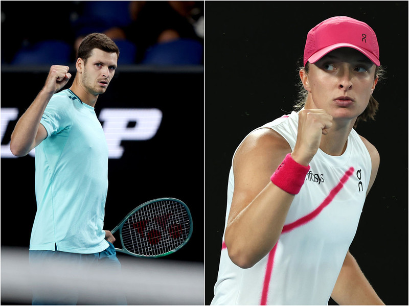 Rankingi ATP i WTA: Awans Hurkacza na ósme miejsce. Świątek wciąż liderką