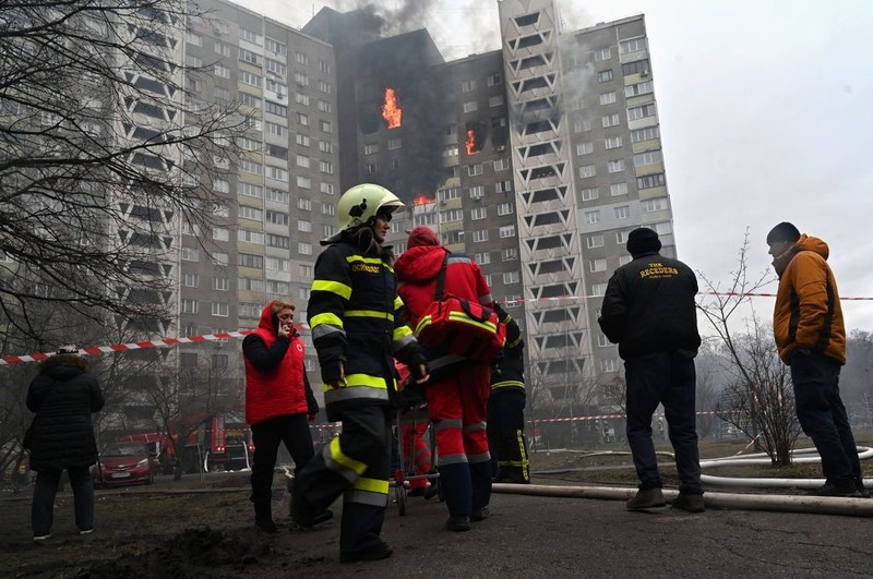 Rosja przeprowadziła zmasowany atak rakietowy. Jeden z pocisków leciał w stronę Polski